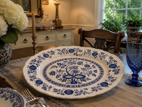 Vtg enoch wedgwood blue - wedgwood,