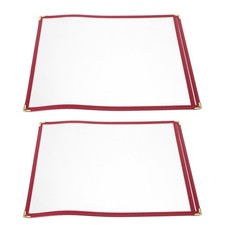  2 Pcs Recipe Folder Book