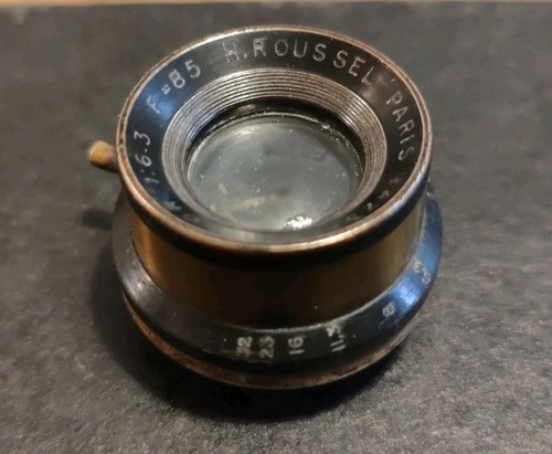 Camera lens roussel paris - camera,