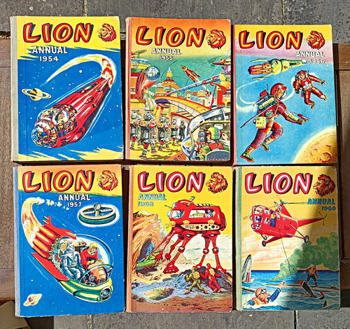 Lion annual fleetway - annual, house