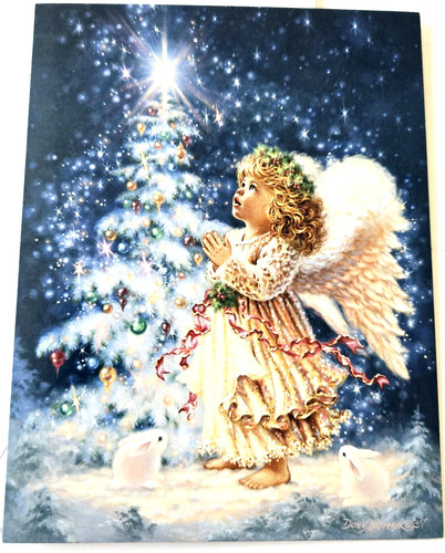 Vintage christmas card - vintage,