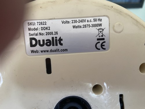 Dualit kettle 2008 - kettle,