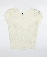 H&M Womens Ivory   Pullover