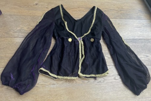 Purple black genie harem - purple, &