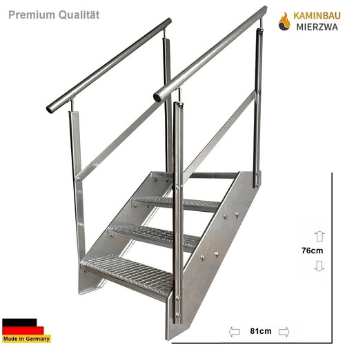 Premium steel stair - premium, steps