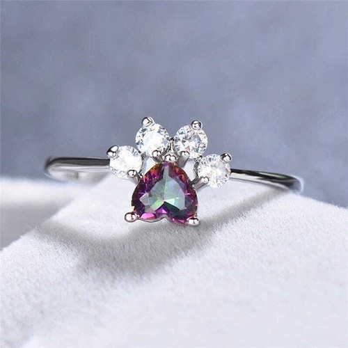 Fire opal paw - fire,