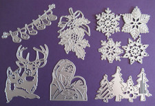 9 Types Christmas Metal Die