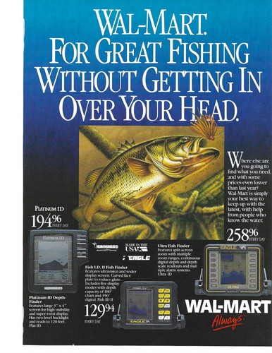 1991 walmart fishing - 1991, gear