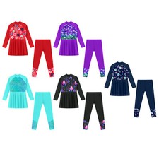 Girls Long Sleeve Rash Guard