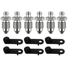 6x HEL STAINLESS BRAKE BLEED