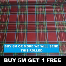 Red Royal Stewart Tartan