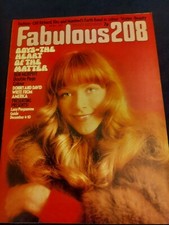 Vintage FABULOUS 208 Magazine 8 DECEMBER 1973 Ben Murphy Osmonds 10cc Cliff 157