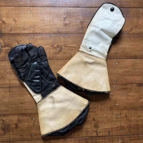 Vintage black white leather - vintage,