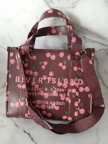 River island cherry tote - island,