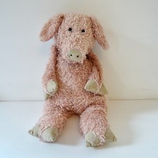 Jellycat 'Bunglie' Pink Pig Soft Toy Plush Rare Retired 15" Tall