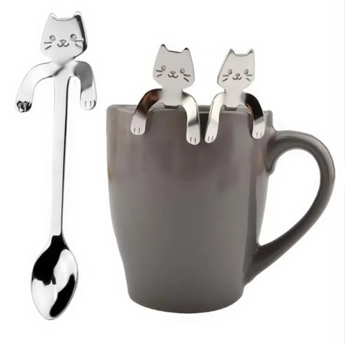 Cat spoon coffee - spoon,