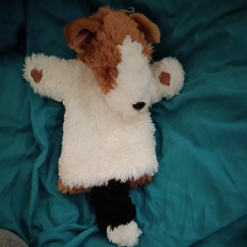 Puppet company fox terrier - company,