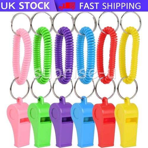 Plastic referee whistle - plastic,
