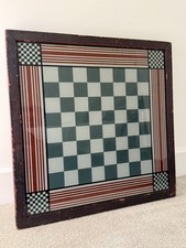 Antique chess board x - antique,
