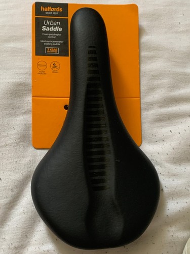 Halfords urban saddle bike - urban,