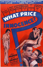 What Price Innocence? DVD - Betty Grable dir. Mack Vintage pre-Code Drama 1933