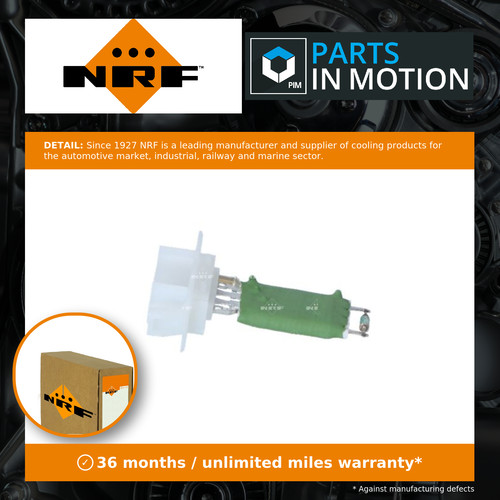 Heater blower resistor fits - heater,