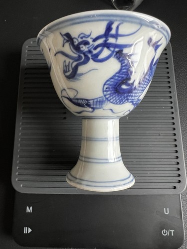 Chinese antique blue - blue, &