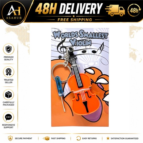 World smallest violin toy - world's,
