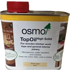 Osmo Clear Matt TopOil Work