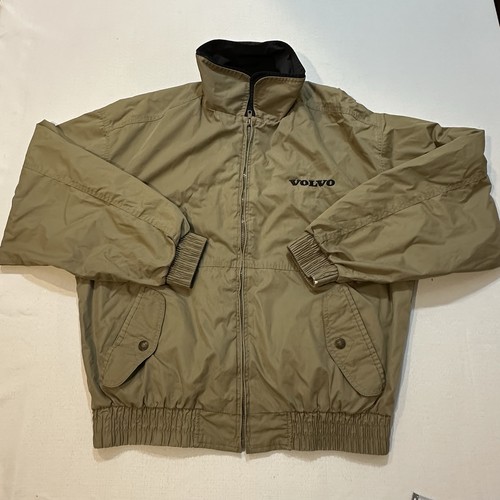 Vintage volvo jacket tan full - volvo,