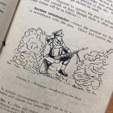 ORIGINAL WW2 BRITISH ARMY S.A.T. PAMPHLET No.6, ANTI-AIRCRAFT, 1942