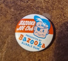Bazooka joe club badge - joe, (1960s)