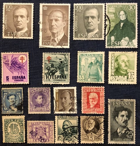 Spanish stamps - spanish,