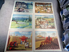 6 SCHOOL POSTERS FROM THE