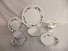 Paragon Bridal Rose - royal stamp floral bone china vintage tableware - 1D2E #