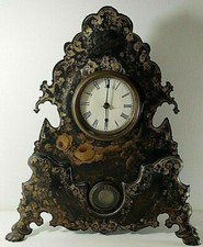 VICTORIAN 1850's MANTEL CLOCK