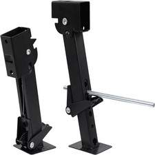 1 Pair Trailer Stabilizer Leveling Jacks Telescoping Legs for Travel RV Camper