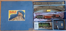 Hornby Dublo 3-rail EDG7 LNER tank goods train set, working, boxed. Good.