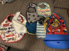 8 Baby Bibs