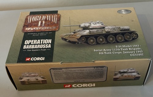 Corgi cc51602 model 1943 - cc51602, t-34