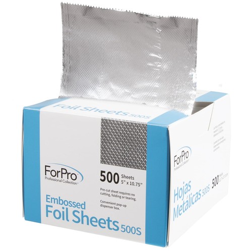 Embossed foil sheets - sheets, 500s