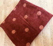 Terracotta duvet cover UK single cotton blend bedding