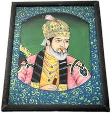 Indian glass painting - glass,