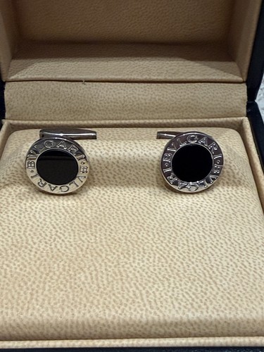 Bvlgari cufflinks silver - bvlgari,