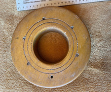 Vintage Wooden Fishing Hand Reel Line  8"  20cm