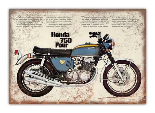 Distressed honda cb750 four - distressed,