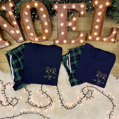 Personalised couples xmas - personalised,