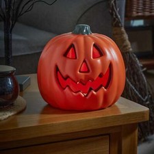 Glowing jack lantern 20cm - jack-o'-lantern,
