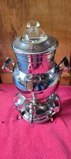 Vintage Coffee Samovar Perculator sprirt burner.