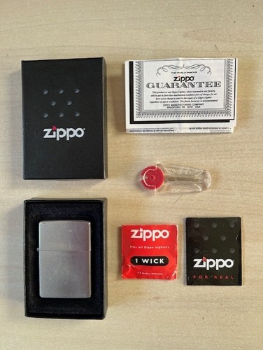 Vintage boxed zippo - vintage,